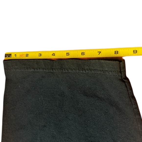 Men's Daytona Beach 2006 Bike Week Heaven Can Wait Hog on Bike Large Black Tee - Picture 6 of 11